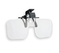 Carson OD-14 Clip and Flip Hands-Free 2x (+4.00) Magnifying Lenses, Grey