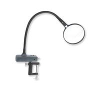 Carson Optical MagniFlex Hands-Free Tabletop Mounted 2x Magnifier with 3.5x Spot Lens