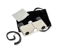 Carson OV-410 4x10 OperaView Ultra Portable Binoculars, Silver