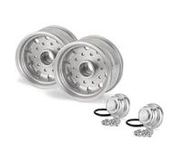 CARSON R/C 1:14 Alum. Wheels f. Carson Trailer (2)