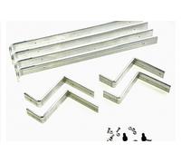 CARSON R/C 1:14 Flatbed Aluminium Underride Guard 190mm