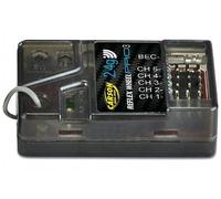Carson 500501535 - Receiver Reflex Wheel PRO 3, 2.4 GHz BEC