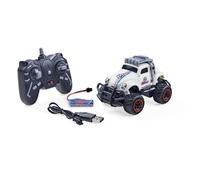 Carson 500404317 1:32 VW Beetle Rally 2.4GHz RTR White - Remote Control Car, Vehicle, Driving Time 60 Min, RC Car for Children, Toy for Children, Remote Control Car