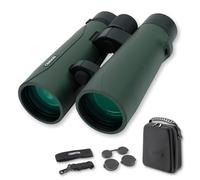 Carson RD-050 10x50mm RD Series Full Sized Open-Bridge Waterproof High Definition Binoculars, green/black