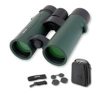 Carson RD-842 8x42mm RD Series Open-Bridge Full Sized Waterproof High Definition Binoculars, green/black