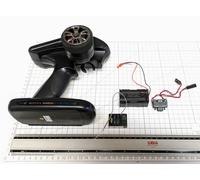 Carson Reflex Wheel Pro 3 2,4 GHZ 4 Channel Radio Receiver Switch + Battery Box