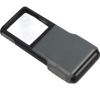Carson Slide-Out Magnifier, Acrylic, Gray, Pack of 4