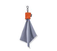 Carson Stuff-It Microfiber Lens Cloth Cleaning System for Eyeglasses, Smartphones, Tablets, Optics Lenses, Cameras and More, 6.25'' x 6.25'' - Orange (SN-40OR)