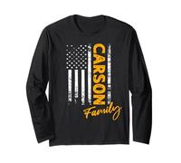 Carson Surname American Carson Last Name Carson Long Sleeve T-Shirt