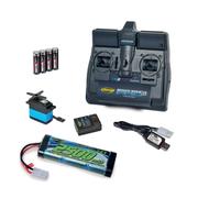 Carson Tamiya Transmitter & Receiver Set inc Batteries R/C Equipment Reflex 3.1