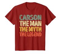 Carson The Man The Myth The Legend Shirt First Name Carson T-Shirt