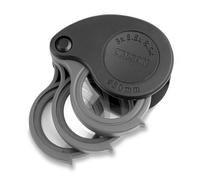 Carson TriView TV-36 Folding Loupe 3x/5.5x/8.5x Built-in Case Black
