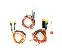 Carson Volvo 500907494 1:14 7.2/12V Position Lamp Set, RC Accessories for Tamiya Trucks, Spare Parts, Tuning Parts, Model Making, Made in Germany