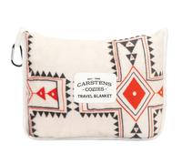 CARSTENS, INC. Wrangler Travel Blanket, Premium Compact 2-in-1 Airplane Blanket/Pillow, Santa Fe Sun