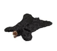 Carstens Plush Black Bear Kids Animal Rug Small