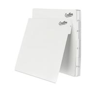 Carstens Records Heavy Duty Vinyl Album Dividers A-Z | Single Sided Printing | 12" LP Organizers with Tabs | Pack of 26 White | Made in The USA | for Side Browsing