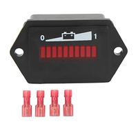 Cart Battery Indicator 24V High Accuracy Easy Read LED Display Power Meter for Curtis Electric Forklift Cart ABS Material 4 Terminals