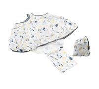 Cart Cover for Babbies - Shopping Trolley Protector, Full Seat Cushion Liner, Soft Padded Breathable Cotton Fabric | Washable Safety Cover with Secure Straps for Supermarket High Chair Dining Out
