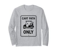 Cart Path Only Golf is Calling Golf Ruined My Life Addicts Long Sleeve T-Shirt