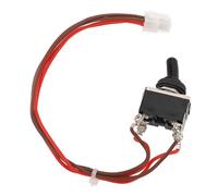 Cart Run Tow Switch Replacement with Connecting Wires 73125 G01 Run Tow Toggle Switch Assembly for EZGO TXT DCS PDS Electric Carts Metal Plastic Plug and Play