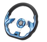 Cart Steering Wheel 12.5 Inch Ergonomic Design (Blue)