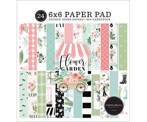 Carta Bella 6" x 6" Paper Pad Flower Garden