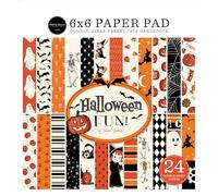 Carta Bella Double-Sided Carstock Paper Pad 6"X6"-Halloween Fun