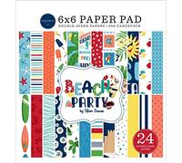 Carta Bella Double-Sided Paper Pad 6"X6" 24/Pkg-Beach Party