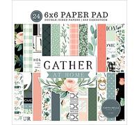 Carta Bella Double-Sided Paper Pad 6"X6" 24/Pkg-Gather At Home GH143023