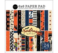 Carta Bella Double-Sided Paper Pad 6"X6" 24/Pkg-Hocus Pocus HP153023
