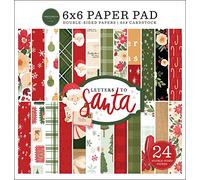 Carta Bella Double-Sided Paper Pad 6"X6" 24/Pkg-Letters To Santa LS155023