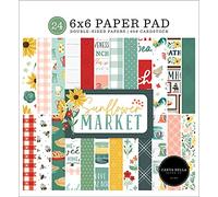Carta Bella Double-Sided Paper Pad 6"X6" 24/Pkg-Sunflower Market -UN144023