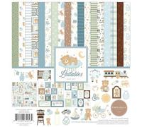 Carta Bella Little Lullabies Baby Boy Collection Kit Scrapbooking Kit