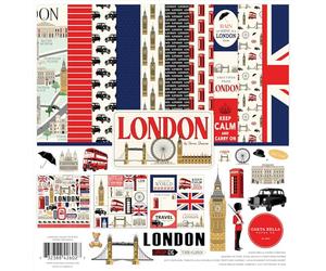 Carta Bella - London 12"x12" Collection Kit