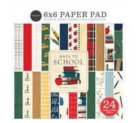 Carta Bella Paper 6" x 6" Double Sided Paper - Back to School