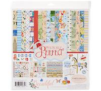 Carta Bella Paper Co. Practically Perfect Collection Kit, Blue, Pink, Red, 12-x-12-Inch