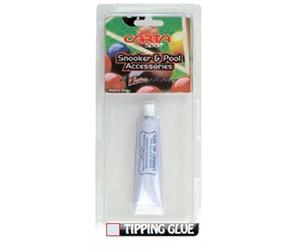 carta CEM Football Cement for the perfect bonding when gluing on tips to the cue., White, One size