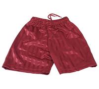 carta SIM18 Seriea Shorts Maroon Size 18/20 Football Shadow Stripe, Yellow, 18/20-Inch
