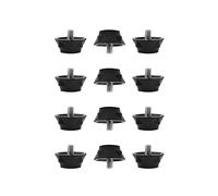 Carta Sport BPRU RUBBER FOOTBALL STUDS (BLISTER PACK OF 12), White, One Size