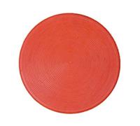 Carta Sport Crown Green Rubber Bowl Mat 5.5 diameter - Colour Options (RED)