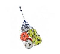 Carta Sport FCN10 10 BALL FOOTBALL STRING CARRY NET, White, One Size
