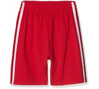 Carta Sport LSS28 STRIPES SCARLET/WHITE-SIZE 28 carta Football Girls & Womens Long Leg Shorts. Nylon with cotton gusset gym style knickers. Comfortable sport and games wear, Inch