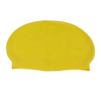 Carta Sport Men's Silicone Swim Cap in Yellow Carta Sport Yellow One Size