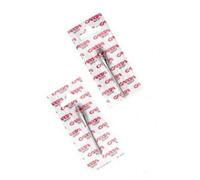 Carta Sport Needle Adapter (Pack Of 25) Silver (One Size)