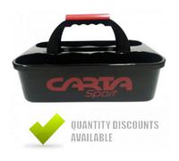 Carta Sport Plastic Water Bottle Carrier Black/red (One Size)