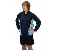 Carta Sport RRJNS34 Football Reversible Rugby Jersey Navy/Sky-Size, Solid, Blue, 34/36" Chest