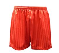 Carta Sport SISC18 Carta Football Shadow Stripe Shorts, Red, 18in-20in