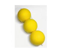 Carta Sport Sponge Ball (Pack Of 3) Yellow (One Size)