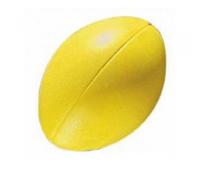 Carta Sport Sponge Rugby Ball in Yellow Carta Sport Yellow