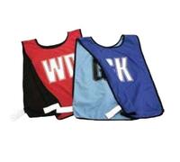 Carta Sport Unisex Adult Mesh Reversible Training Bib Set (Pack Of 7) Red/blue (One Size)